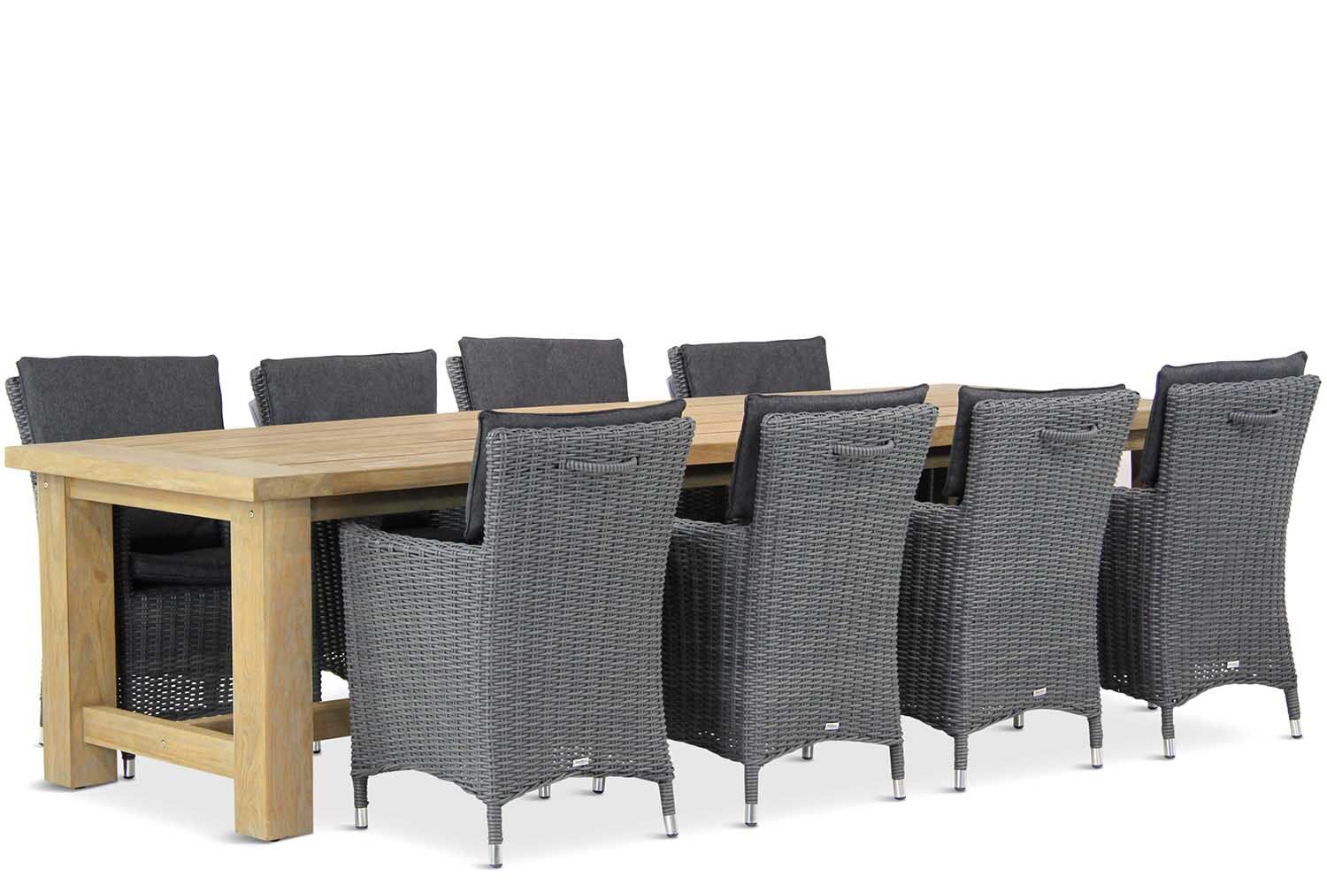 Garden Collections Springfield/Fourmile 300 cm dining tuinset 9-delig