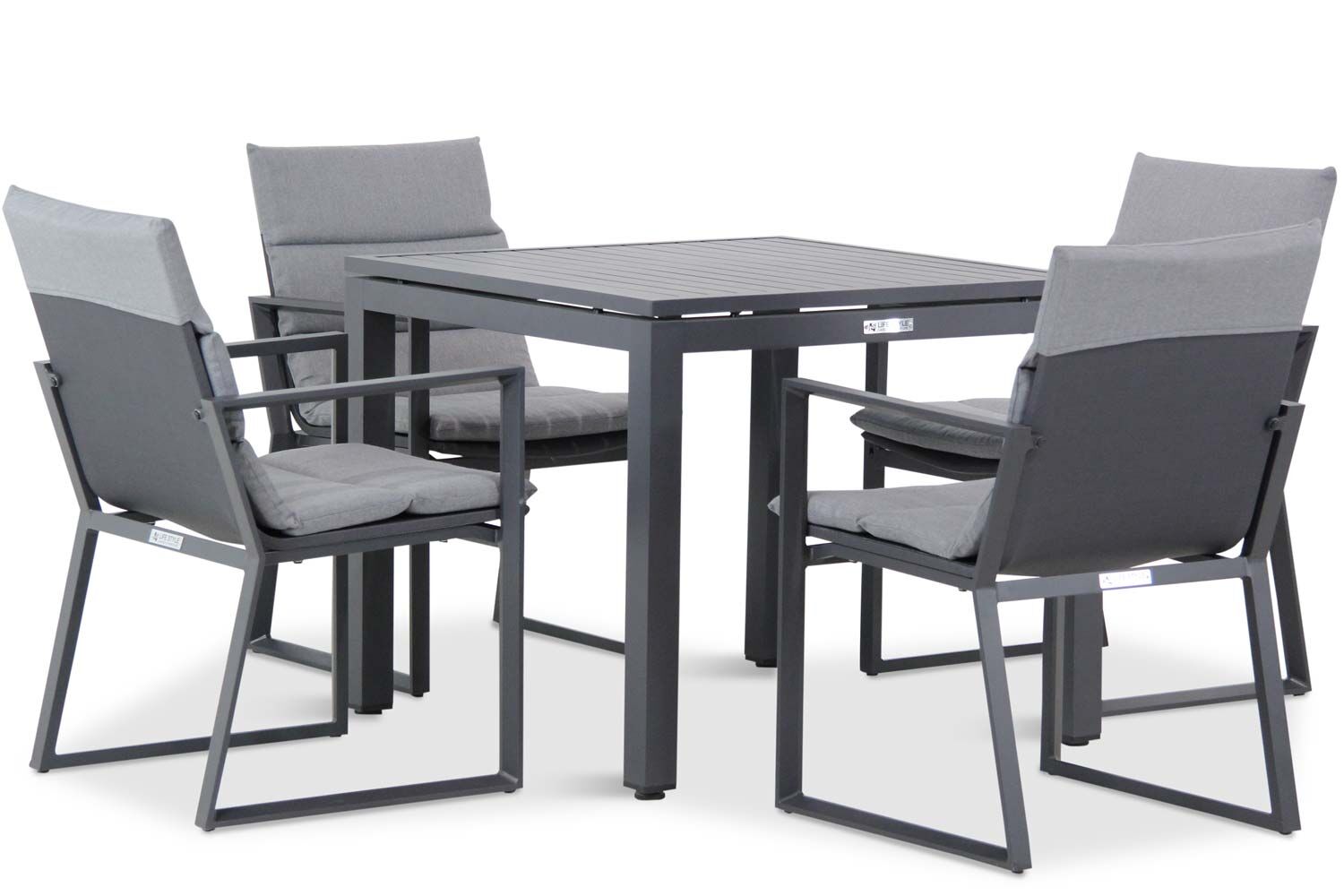 Lifestyle Treviso/Concept 90 cm dining tuinset 5-delig 