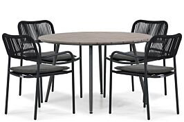 Coco Penya/Matale 125 cm dining tuinset 5-delig