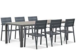 Lifestyle Sella/Young 217 cm dining tuinset 7-delig