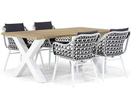Lifestyle Dolphin/Cardiff 180 cm dining tuinset 5-delig