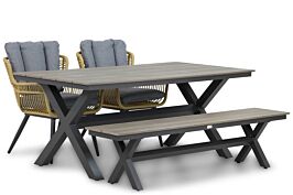 Coco Azzano/Forest 180 cm dining tuinset 4-delig