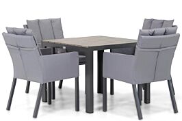 Lifestyle Parma/Young 92 cm dining tuinset 5-delig