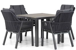 Lifestyle Verona/Young 92 cm dining tuinset 5-delig