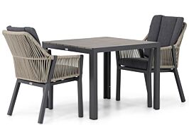 Lifestyle Verona/Young 92 cm dining tuinset 3-delig