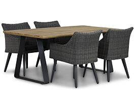 Garden Collections Milton/Palta 180 cm dining tuinset 5-delig