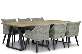Garden Collections Milton/Palta 240 cm dining tuinset 7-delig
