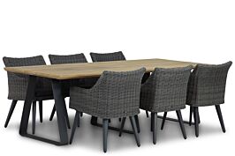Garden Collections Milton/Palta 240 cm dining tuinset 7-delig