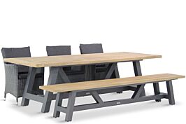 Garden Collections Springfield/Trente 260 cm dining tuinset 5-delig