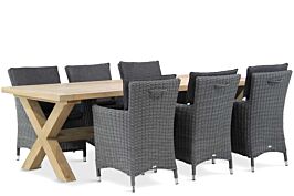Garden Collections Springfield/Oregon 240 cm dining tuinset 7-delig