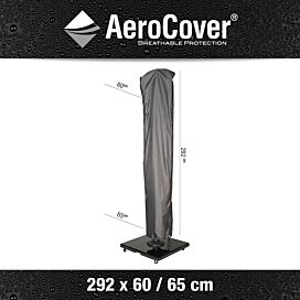 Aerocover vrijhangende parasolhoes H292x60/65 voor Challenger 400 x 300
