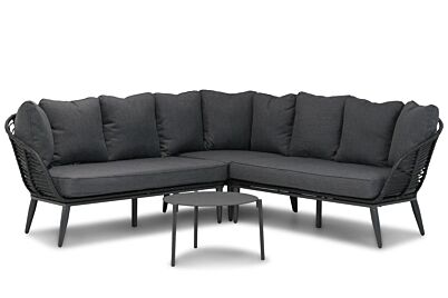 Coco Leonardo/Pacific 60 cm stoel-bank loungeset off black 4-delig