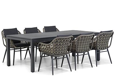Lifestyle Dolphin/Concept 220 cm dining tuinset 5-delig