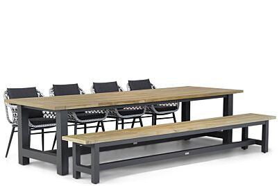 Lifestyle Dolphin/San Francisco 260 cm dining tuinset 6-delig