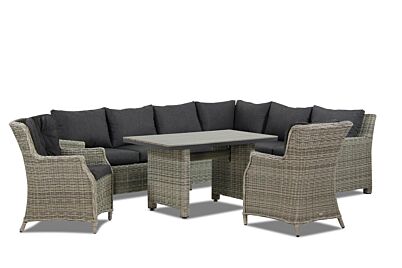 Garden Collections Lusso/Vita dining loungeset 7-delig