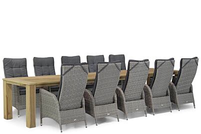 Garden Collections Lincoln/Brighton 400 cm dining tuinset 11-delig