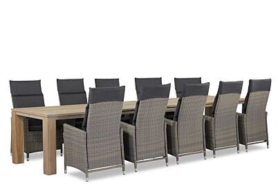 Garden Collections Madera/Brighton 400 cm dining tuinset 11-delig