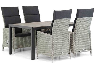 Garden Collections Madera/Young 155cm dining tuinset 5-delig