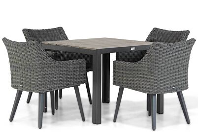 Garden Collections Milton/Young 92 cm dining tuinset 5-delig