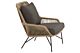 4 Seasons Outdoor Ramblas living chair Taupe with 2 cushions (1 stuk)
