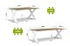 Lifestyle Ultimate/Cardiff 240 cm dining tuinset 7-delig