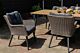 Garden Collections Boston/Montana 130 cm rond dining tuinset 5-delig
