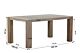 Garden Collections Lincoln/Brighton 165 cm dining tuinset 5-delig