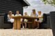 Garden Collections Chicago/Brighton 140 cm dining loungeset 5-delig
