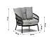 4 Seasons Calpi/Pacific 100 cm stoel-bank loungeset 4-delig