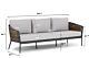 Coco Palm/Pacific 100 cm stoel-bank loungeset 4-delig