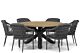 Coco Dalice/Rockville 160 cm rond dining tuinset 7-delig