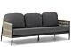 Coco Lucia/Pacific 100 cm stoel-bank loungeset 4-delig