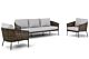 Coco Palm/Pacific 45/60 cm stoel-bank loungeset 5-delig