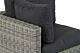 Garden Collections Comodo/Lusso 130 cm dining loungeset 6-delig
