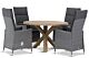 Garden Collections Denver/Sand City rond 120 cm dining tuinset 5-delig