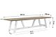 Garden Collections Springfield/Florence 330 cm dining tuinset 9-delig