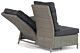 Garden Collections Chicago/Brighton 140 cm dining loungeset 4-delig