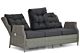 Garden Collections Chicago/Brighton 140 cm dining loungeset 6-delig