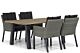 Garden Collections Oxbow/Glasgow 180 cm dining tuinset 5-delig