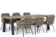 4 Seasons Outdoor Cottage/Glasgow 240 cm dining tuinset 7-delig