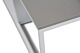 Cosiloft lounge vuurtafel 120x80 cm White frame met grey alu blad