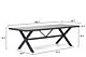 Lifestyle Rome/Crossley 245 cm dining tuinset 7-delig
