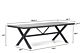 Lifestyle Parma/Crossley 185 cm dining tuinset 5-delig