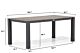 Lifestyle Verona/Valley 180 cm dining tuinset 5-delig