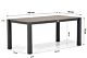 Lifestyle Dolphin/Valley 180 cm dining tuinset 5-delig