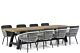 Lifestyle Western/Trente 330 cm dining tuinset 9-delig