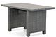 Garden Collections Lusso high lounge table off black