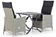 Garden Collections Madera/Nicola 70 cm dining tuinset 3-delig
