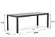 Lifestyle Rome/Madras 220 cm dining tuinset 7-delig