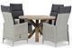 Garden Collections Madera/Sand City 120 cm rond dining tuinset 5-delig